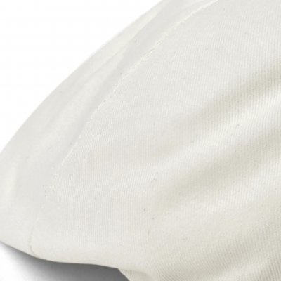 Gubbkeps / Flat cap - Gårda Vico Cotton Flat Cap (vit)