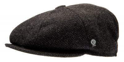 Flat cap - CTH Ericson Gustav Re-Source Wool (harmaa)