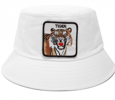 Hatut - Gårda Tiger Bucket Hat (valkoinen)