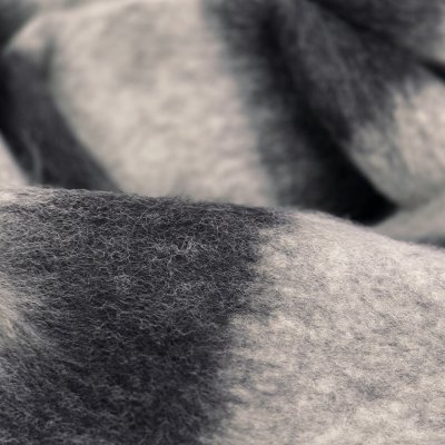 Huivit - Gårda Dinibor Striped Scarf (harmaa/musta)