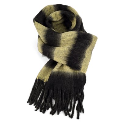 Huivit - Gårda Dinibor Striped Scarf (khaki/musta)