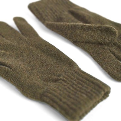 Käsineet - Gårda Tolmin Knitted Wool Mix Gloves (vihreä)
