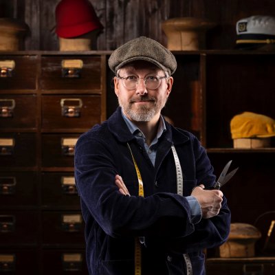 Flat cap - CTH Ericson Alan Sr. Harris Tweed (vihreä)