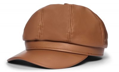 Flat cap - Gårda Windham Newsboy Cap (ruskea)