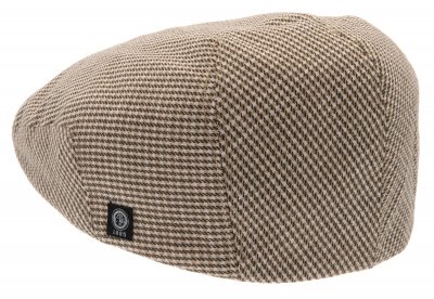 Flat cap - CTH Ericson Edward Pepita Ivy Cap (vihreä/beige)
