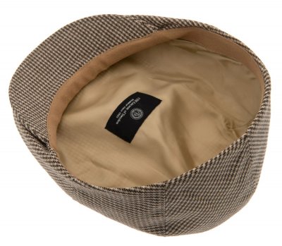 Flat cap - CTH Ericson Edward Pepita Ivy Cap (vihreä/beige)