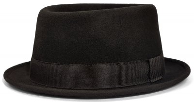 Hatut - Gårda Asolo Pork Pie Wool Hat (musta)