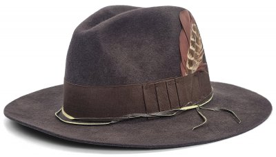 Hatut - Gårda Lancaster Fedora (ruskea)