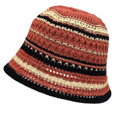 Hatut - Gårda Adeje Knitted Bucket Hat (punainen/multi)