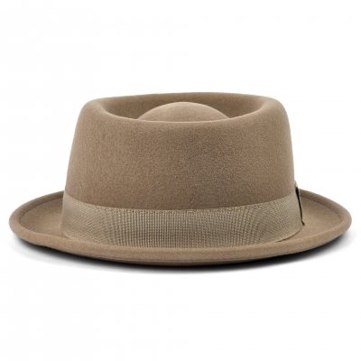Hattar - Gårda Asolo Pork Pie Wool Hat (beige)