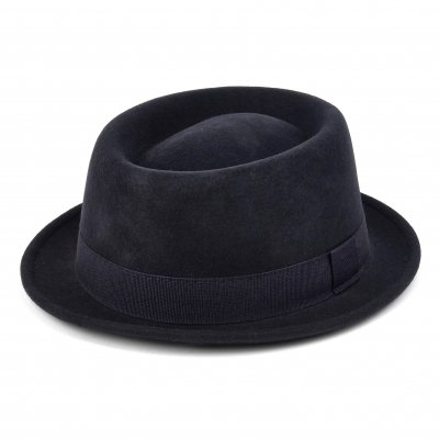 Hatut - Gårda Asolo Pork Pie Wool Hat (sininen)