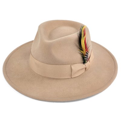 Hatut - Gårda Astoria Fedora (beige)