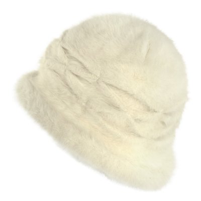 Hatut - Gårda Atri Angora Cloche (valkoinen)