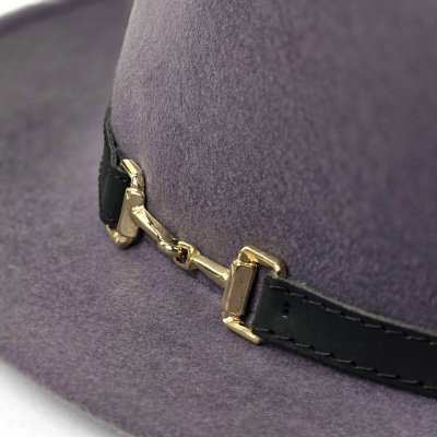Hatut - Gårda Braga Wool felt Fedora (harmaa)
