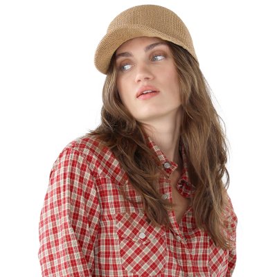 Olkihattu - Gårda Hvar Straw cap (khaki)