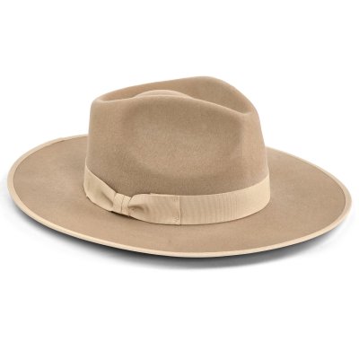 Hatut - Gårda Mapleton Wide brimmed Fedora (beige)