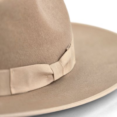 Hatut - Gårda Mapleton Wide brimmed Fedora (beige)
