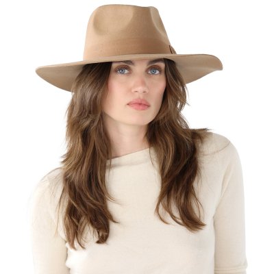 Hatut - Gårda Marcola Wide brimmed Fedora (beige)