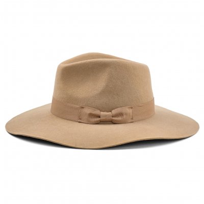 Hatut - Gårda Marcola Wide brimmed Fedora (beige)
