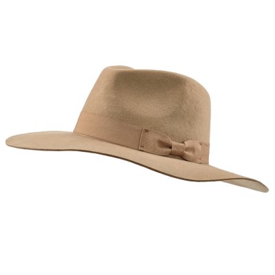 Hatut - Gårda Marcola Wide brimmed Fedora (beige)