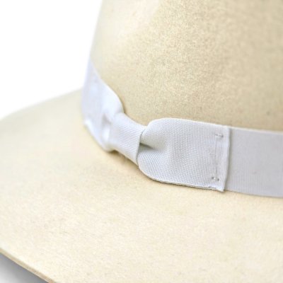 Hatut - Gårda Marcola Wide brimmed Fedora (valkoinen)