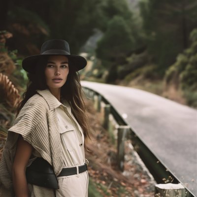 Hatut - Gårda Napoli Fedora Wool Hat (musta)