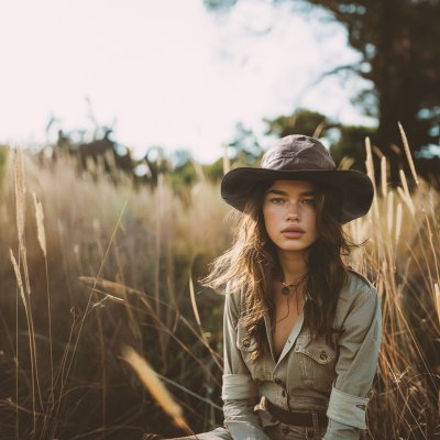 Hatut - Gårda Nigula Outdoor Hat (greige)