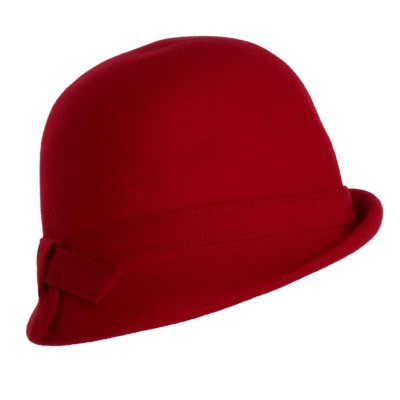 Hatut - Gårda Ofena Wool Cloche (punainen)