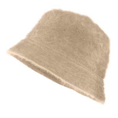 Hatut - Gårda Orvieto Angora Bucket Hat (kameli)