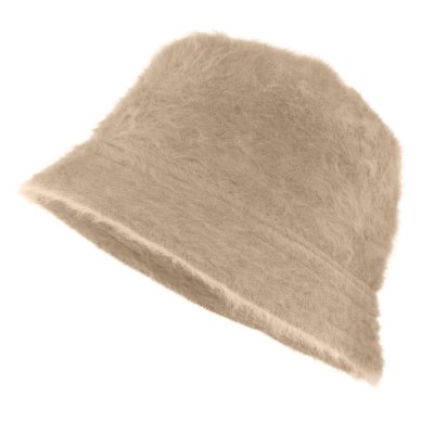 Hatut - Gårda Orvieto Angora Bucket Hat (kameli)