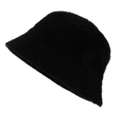 Hatut - Gårda Orvieto Angora Bucket Hat (musta)