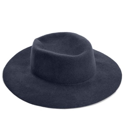 Hatut - Gårda Pinerolo Unstructured Wool Hat (sininen)