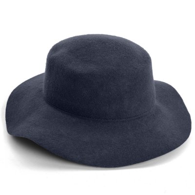 Hatut - Gårda Pinerolo Unstructured Wool Hat (sininen)