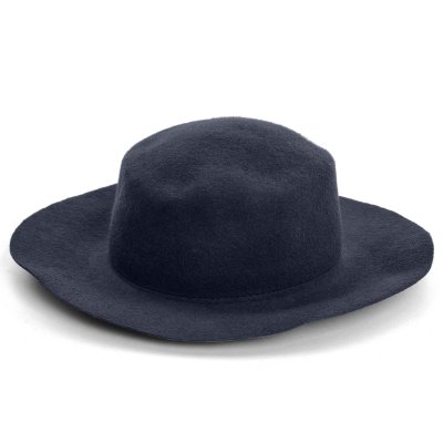 Hatut - Gårda Pinerolo Unstructured Wool Hat (sininen)