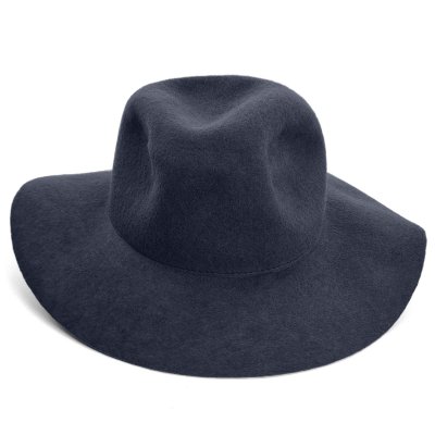 Hatut - Gårda Pinerolo Unstructured Wool Hat (sininen)