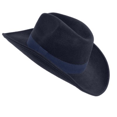 Hatut - Gårda Pocatello Crushable Wool felt Western hat (sininen)