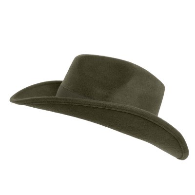Hatut - Gårda Pocatello Crushable Wool felt Western hat (vihreä)