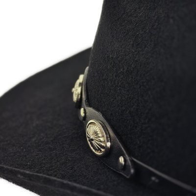 Hatut - Gårda Pueblo Cowboy (musta)