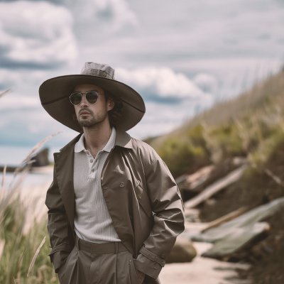 Hatut - Gårda Sarek Outdoor Hat (tummanharmaa)