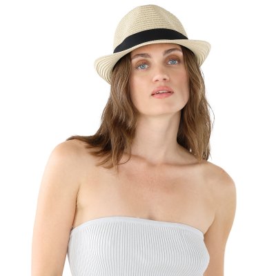 Olkihattu - Gårda Seville Trilby (beige)