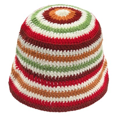 Hatut - Gårda Solero Knitted Bucket Hat (punainen/multi)
