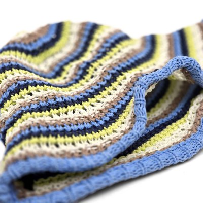 Hatut - Gårda Tecina Knitted Bucket Hat (sininen/multi)