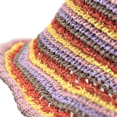 Hatut - Gårda Tecina Knitted Bucket Hat (pinkki/multi)