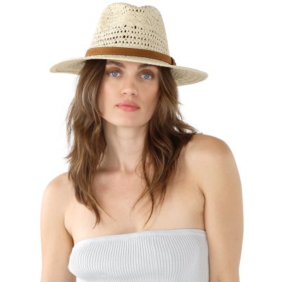 Olkihattu - Gårda Toulon Fedora (beige)