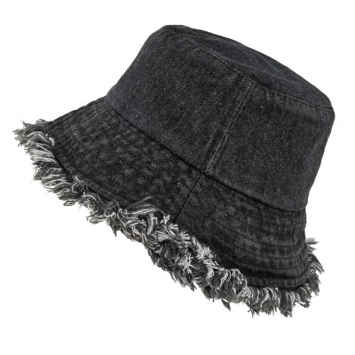 Hatut - Gårda Vintage Denim bucket hat (tumman harmaa)