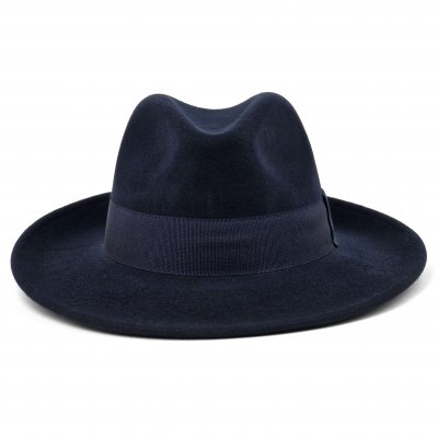 Hatut - Gårda Volterra Fedora Wool Hat (tummansininen)