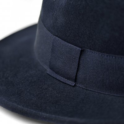 Hatut - Gårda Volterra Fedora Wool Hat (tummansininen)