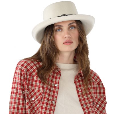 Hatut - Gårda Winchester Gambler (valkoinen)