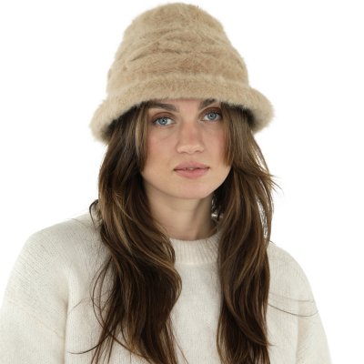 Hatut - Gårda Atri Angora Cloche (beige)