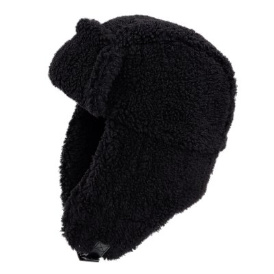 Karvahattu - Gårda Lycksele Trapper hat (musta)